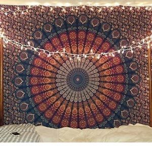 84x90 (queen size) mandala tapestry. No rips or holes. Smoke free home.